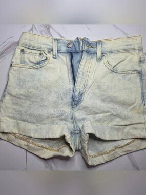 Levi's Light Blue Denim Jean Shorts | Size 27